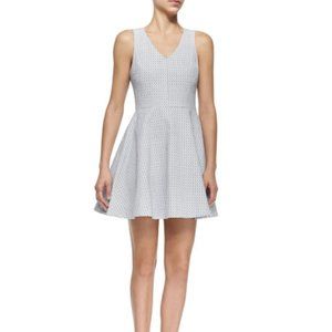 Norton Printed Flare-Skirt Dress